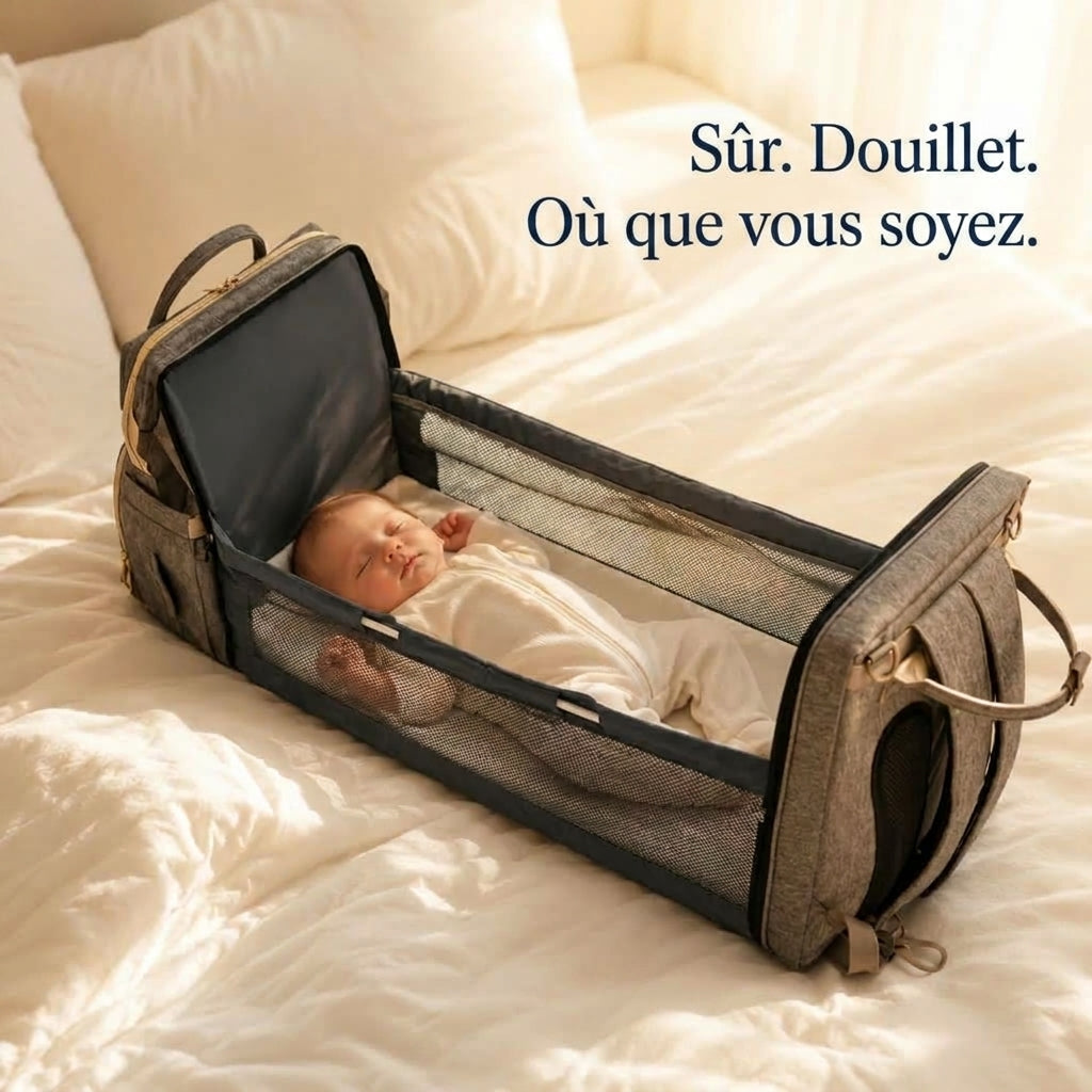 NestPack — Le sac à langer qui devient couffin