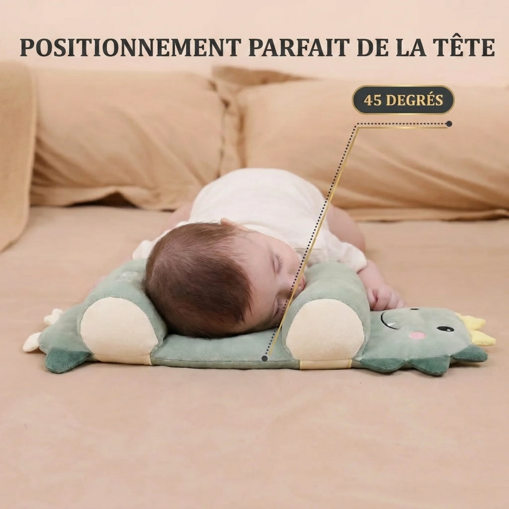 Coussin ergonomique bébé au sarrasin