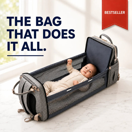 NestPack — Le sac à langer qui devient couffin