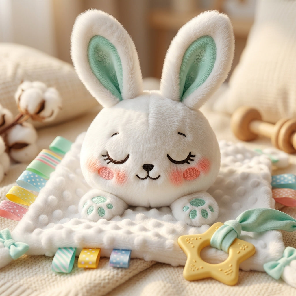 Peluche doudou bébé modèle Lapin