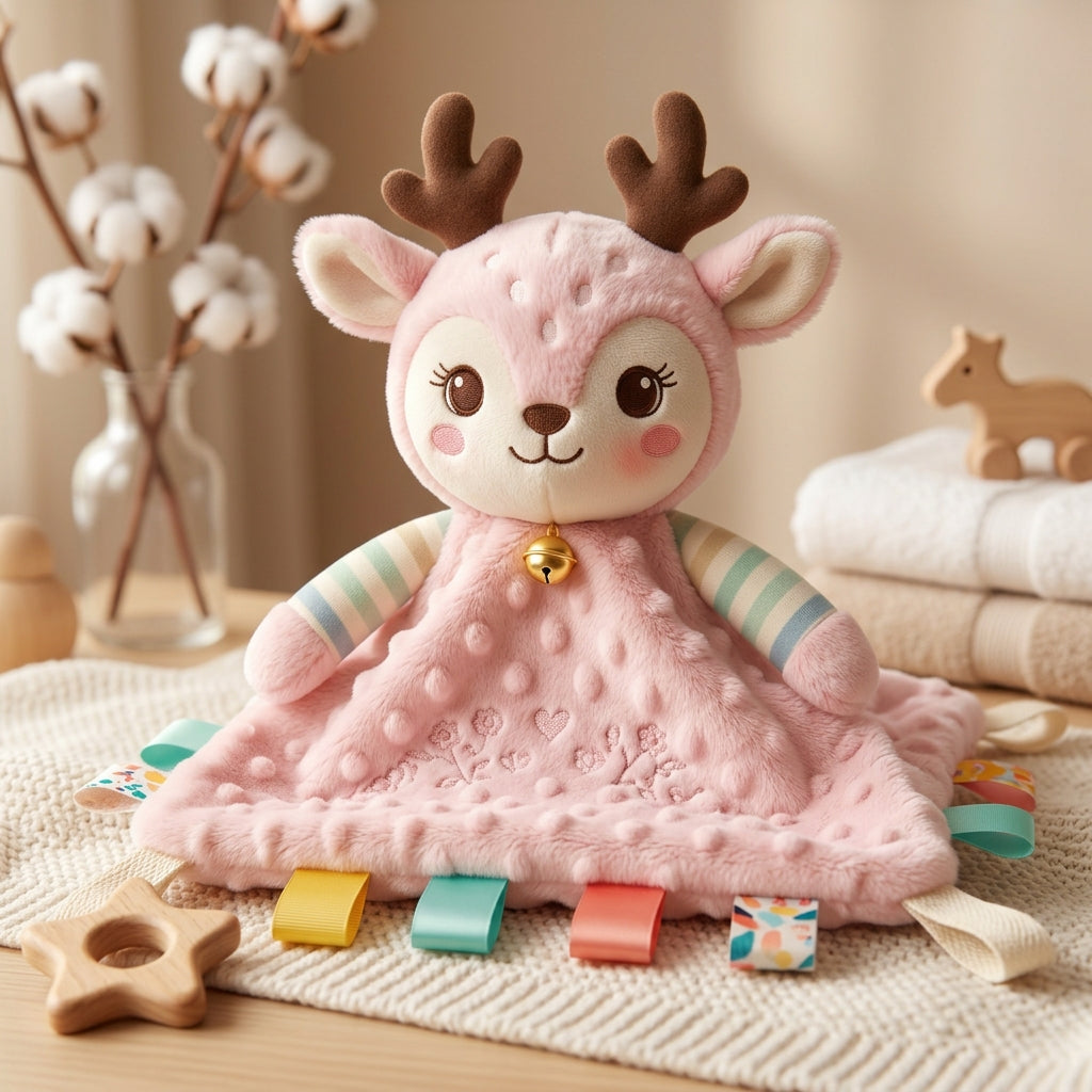 Peluche doudou bébé modèle Cerf